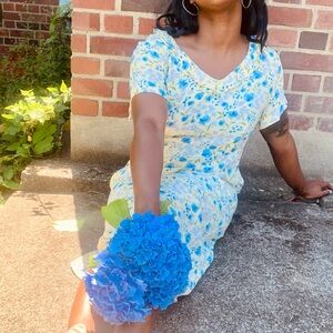 Vintage 90s floral Dress